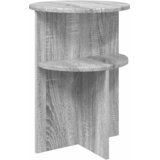 vidaXL Bocni stol Siva sonoma Ø 39 5 x 55 cm Konstruirano drvo - Siva sonoma Cijene