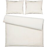 Esposa posteljnina 200/200 cm žamet, plišast material krem barve | Shoptok.si