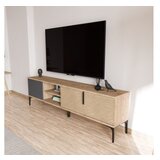 Hanah home tv polica tarz anthracite oak