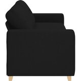  Trosjed Kauč Crna 220x78x80 cm Tkanina | Shoptok.si