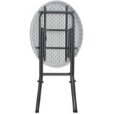  Sklopivi barski stol bijeli 80 x 110 cm HDPE | shoptok.hr