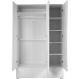MID.YOU omara s klasičnimi vrati, bela | Shoptok.si