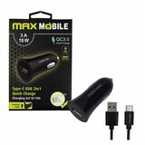 Max Mobile auto punjač USB-C Cene
