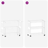  Količar za alate Bijelo 75 x 35 x 73 cm Čelična vrata | shoptok.hr