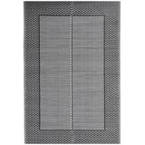 Vanjski tepih ARAKIL crni 140 x 200 cm PP | shoptok.hr