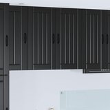  Ormar za Zid LUCCA Crna 80 x 31 x 80 cm Konstruirano drvo | Eponuda.ba