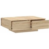  Stolić za kavu boja hrasta sonome 90x60x31 cm konstruirano drvo | shoptok.hr
