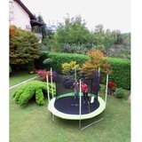 LEGONI Trampolin Fun sa zaštitnom mrežom, zeleni, 244 cm | shoptok.hr