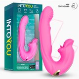 INTOYOU App Series Bimby Bitting & Tapping Vibrator with Remote & App Pink | shoptok.hr