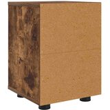  Noćni ormarić s ladicama Dimljeni hrast 30 5 x 30 x 43 cm | shoptok.hr