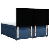 Krevet s oprugama i madracem plavi 180x200 cm od tkanine | shoptok.hr