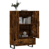  Visoka komoda boja hrasta 69,5 x 31 x 115 cm konstruirano drvo | shoptok.hr