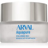 Arval Aquapure Hyaluronic Rich vlažilna krema za suho in zelo suho kožo 50 ml | Shoptok.si