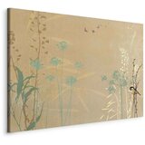  Slika - Tiny Bird - Colorful Grasses in Golden Shades of Sunset 120x80 Standard | shoptok.hr