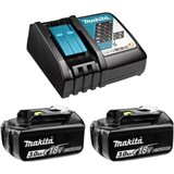 Makita Set punjač brzi DC18RC+BL1830B 2X3,0Ah /18030 | Eponuda.com
