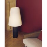Kave Home Bela/v temni naravni barvi stoječa svetilka s tekstilnim senčilom (višina 110 cm) Marga – | Shoptok.si