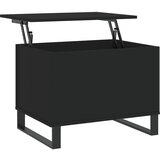  The Living Store Klubska mizica črna 60x44,5x45 cm inženirski les - Klubska Mizica, (21451949) | Shoptok.si