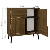 Hanah home Višenamjenska komoda, smeđa | Eponuda.ba