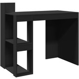 Maison Chic Pisarniška Pisalna miza - pisarniška miza - Računalniška miza črna 103,5x56,5x94 cm inž. les, (21785443) Cene