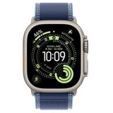 Apple watch ultra 3 cellular 49mm natural titanium case with blue/bright blue trail loop - s/m (mewr4se/a) | Eponuda.com