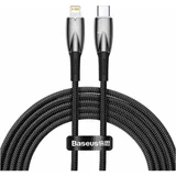 kabel Type C za Apple Lightning 8-pin Power Delivery 20W Glimmer Series CADH000101 2m crna