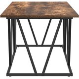  Kava Stol Dimljeni hrast 100 x 50 x 40 cm | Eponuda.com
