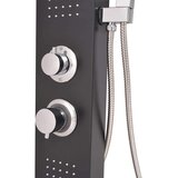 PANEL Sustav za Tuširanje Aluminijski Mat Crni | shoptok.hr