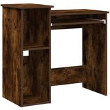 vidaXL Radni stol s policama boja hrasta 84x40x78 cm drveni | shoptok.hr
