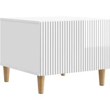  Stolić za kavu s ladicama Bijela visokog sjaja 49 x 50 x 40 cm - Bijela visokog sjaja | shoptok.hr
