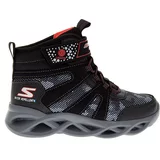 Skechers Škornji za sneg Zerrix 400145L/BKRD Black/Red