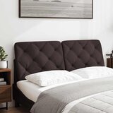  Jastuk za uzglavlje tamnosmeđi 140 cm od tkanine | shoptok.hr