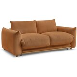 Bobochic Paris Narančasta sklopiva sofa 214 cm Ernest – | shoptok.hr