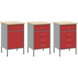  Set od 8 dijelova crvenog čelika za radni stol | shoptok.hr