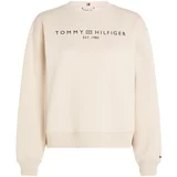 Tommy Hilfiger Sweater majica bež / mornarsko plava / crvena / bijela