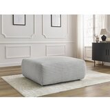 Bobochic Paris Svetlo siv tabure iz rebrastega žameta Lucien – | Shoptok.si