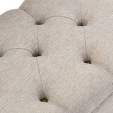 vidaXL klupa za pohranu s naslonom 110 cm krem od tkanine | shoptok.hr