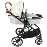 Puerri kolica za bebe 3u1 Oscar Light Grey, 0m+ | ePonuda.com
