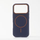  LICHI leather magsafe maska za iPhone 17 PRO MAX Blue | Eponuda.ba