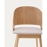 Kave Home Jedilni stol v naravni barvi Senoa – | Shoptok.si