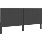  Uzglavlje od tkanine tamnosivo 200 x 200 cm | Eponuda.com