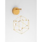 Nova Luce LED zidna lampa aluminijska u zlatnoj boji Nebula – | shoptok.hr