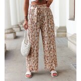 UR/CEO White wide pleated pants Aberdeen | Shoptok.si