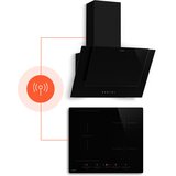NAN HaloSync indukcijska kuhalna plošča z napo | 4 kuhališča | 8400 W | 632 m³/h | 60 cm | Shoptok.si