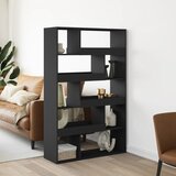 vidaXL Regal za knjige crni 100x33x156,5 cm od konstruiranog drva Cijene