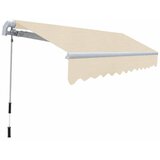  Sklopiva tenda na ručno upravljanje 300 cm krem | Eponuda.com