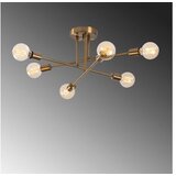 Opviq Stropna svetilka v zlati barvi 64x64 cm Flower – | Shoptok.si