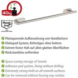 Wenko Orea Rail Turbo-Loc® mat držač za ručnike od nehrđajućeg čelika | shoptok.hr