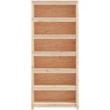 vidaXL Knjižna omara 80x35x183 cm trdna borovina | Shoptok.si