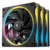 DeepCool Ventilator za ohišje FL12 SE 3-IN-1 ARGB PWM 120mm, 3 Pack, črn | Shoptok.si