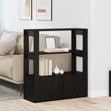 vidaXL Kreveta Crni hrast 30 x 80 x 90 cm Konstruirano drvo | shoptok.hr